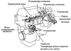 Ситема охлаждения двигателей 1ZZ-FE И 3ZZ-FE