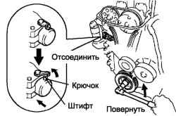 Положение коленчатого вала при снятии плунжера
