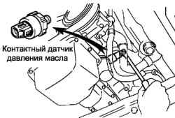 Контактный датчик давления масла