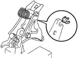 Пружина механизма разгрузки сцепления
