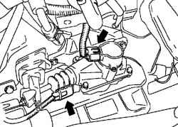 Разъем датчика хода сцепления